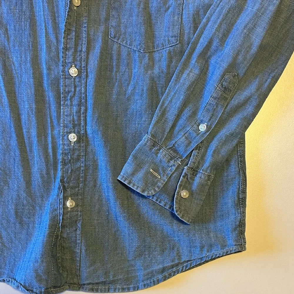 Crewcuts Casual Chambray Button Down Shirt